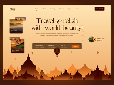Tour and travel agency flight booking hotel booking website agency booking website creative design flight booking hotel booking landing page design tour tour travel tourism travel travel agency travel service travel website travelling trip vacation web design