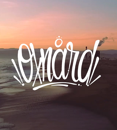 Oxnard Lettering after effects california handlettering illustrator lettering oxnard typography