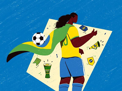 Ronaldinho 2022 ball brazil character dinho fan fifa fifa world cup football game illustration qatar ronaldinho samba soccer