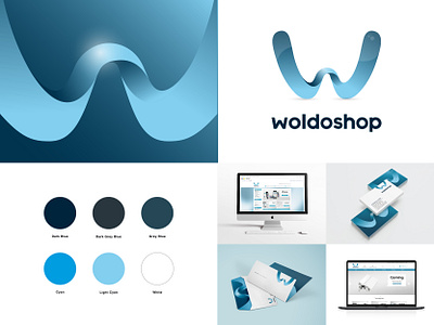 Corporate Design – Woldoshop branding design graphic design illustration logo typography vector