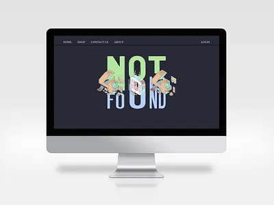 404-Page Daily UI Challenge D8 dailyui ui