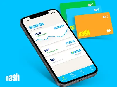 NASH animation app clean design gif illustration ios iphone logo motion graphics product design ui ux
