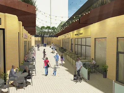 Edmonton Green Market Hall - Signage branding design graphic design logo signage wayfinding