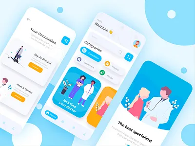Medical App Concept app concept design medical mobile ui