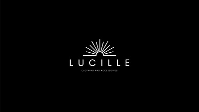 Logo Design for Lucille brand brand identity branding business logo clothing brand clothing logo design design fashion brand graphic design graphics logo logo design logo development visual identity