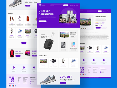 E-commerce website design | Website Development design ecommerce ecommercewebsite landing page php reactjs web design website woocommerce