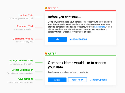 Popup Design app beforeafter modal popup ui user experience ux website