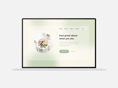 Daily UI 03 - Landing page dailyui design graphic design home interface landing page ui ux web webapp