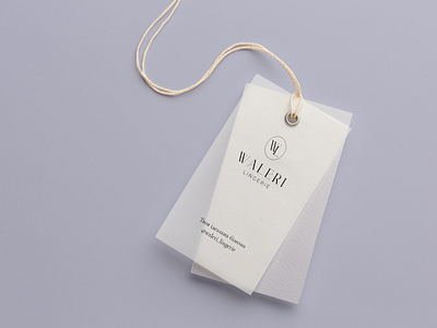 Waleri Lingerie branding design graphic design logo