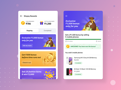 Flipkart Rewards animation coin congratulations design e commerce earning flipkart gift goal landing page minimal mobile money offer reward shopsy successful target ui voucher