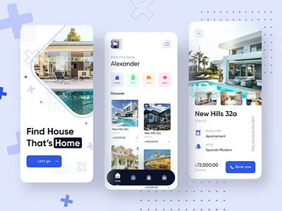Real Estate App - Concept agent apartment app design broker building clean ui concept design home house housing minimal mobile design mobile ui property app real estate real estate agency real estate design rent ui design