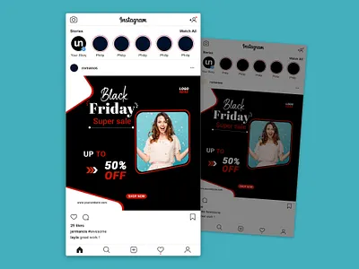 Black Friday Banner | Social Media Post Design ad advertiging branding cover design facebook ad facebook psot flyer graphic design instagram psot istagram ad motion graphics shot social media ad banner social media banner social media post design stories template ui web banner