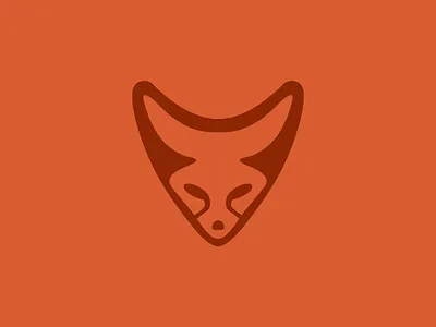 Fennec fox branding cute design drawing fox icon illustration illustrator logo orange vector