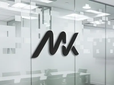 MK Logo branding design graphic design illustration logo