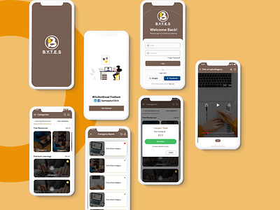 Trade & Finance Mobile app design android app bank bitcoin branding crypto figma finance instabyte investor ios landing page mobileapp mobileappdesigns money trade ui ux