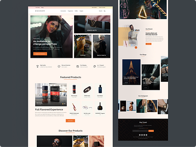 Ecommerce Concept UI 3d animation branding design designer graphic design logo motion graphics ui ui ux uidesign uiux webdesign