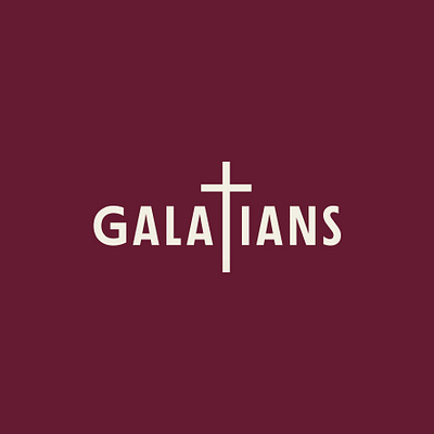 Galatians bible brand brand identity branding design graphic design illustration illustrator logo logodesign typography vector