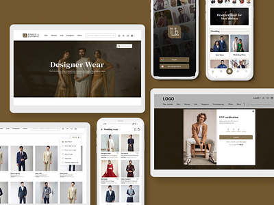 U2 Fashion Store| Fashion App | UI/UX design app clothing concept design development fashion landing page mobile project store website