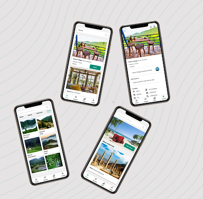 Rental house app ui