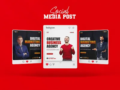 Agency Instagram Banner | Social Media Banner | Facebook Ads ads agency agency ad agency post banner design business banner corporate banner digital agency banner discount post facebook ads facebook cover facebook post instagram banner instagram post marketing banner poster print social media ads social media design social media post