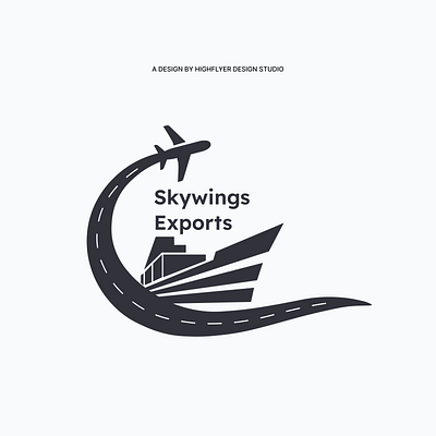 Skywings Exports - Logo concept android android app app app design branding design illustration logo ui ux