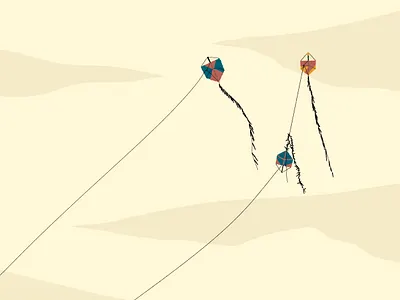 Um rélinho brasil brazil cerol favela fun illustration kids kite pipa playing relo south america summer tropical