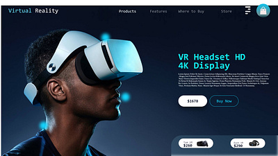 Virtual Reality digital design ui ux