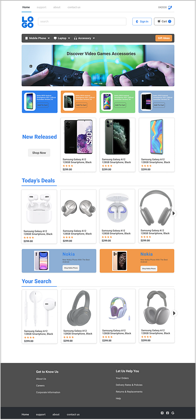 ecommerce ui
