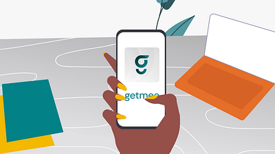 GetMee Animated Explainer Video animation illustration motion graphics