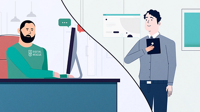 Digital Rescue Animated Explainer Video animation illustration motion graphics