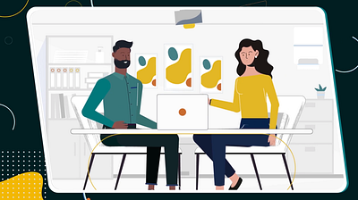 GetMee Animated Explainer Video animation illustration motion graphics