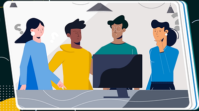 GetMee Animated Explainer Video animation illustration motion graphics