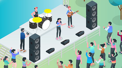 Travellers Aid Isometric Explainer Video animation illustration motion graphics