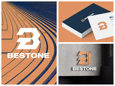 Bestone Logo animation branding business card clean design construction logo design geometric graphic design letter b logo logo logo design logo design branding logodesign minimal mockup logo modern motion graphics real estate ui