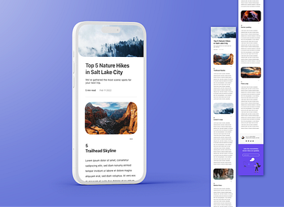 Basic Article: UI/UX Design Exercise article mobile newsletter product design san antonio texas ui ux