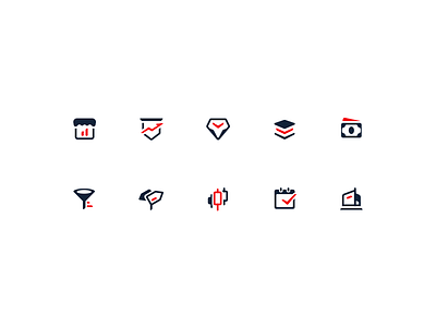 Marketing Icons branding graphic design icon ui