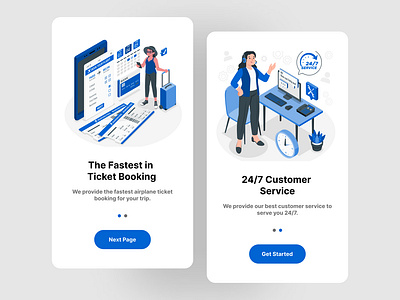 Airplane Ticket Booking Application - Easy Book airplane airtic application booking ticket ui user interface design