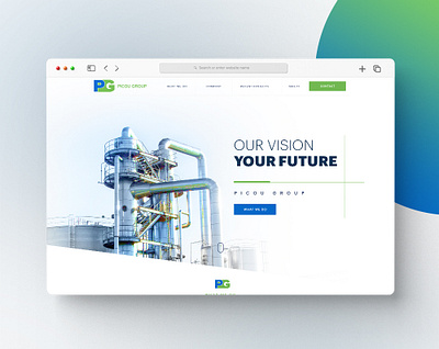 Picou Group Landing page agriculture industry chemical industry dashbaord design food and beverage industry graphic design illustration industry landing page logo multiples industry oil and gas industry sugar industry ui web design web desin web ui webdesign website website design