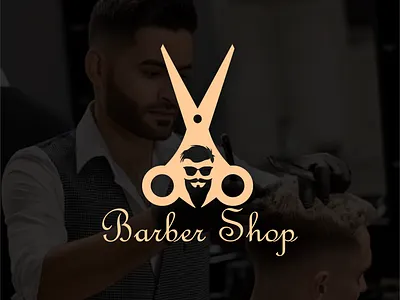 barber shop logo branding design graphic design illustration logo motion graphics typography ui ux vector