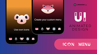 UI animated icon menu in SwiftUI for app animated animation app app icon apple apps button custom design icon idea ios menu swift swiftui ui ui design