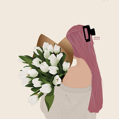 Custom Portrait 2d art casualportrait customdesign customportrait design digitalart digitaldrawing digitalpainting etsy etsyshop fashionillustration femaleportrait flatdesign graphic design illustration illustrator personalizedart portrait vector