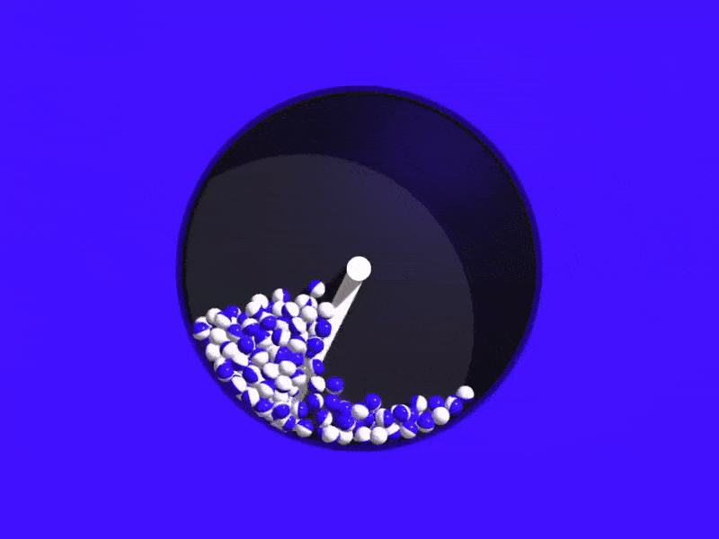 Gravity 3d animation animation coding creative design javascript motion threejs