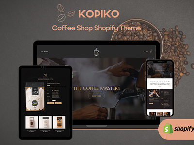 Kopiko - Coffee Shop Shopify Theme