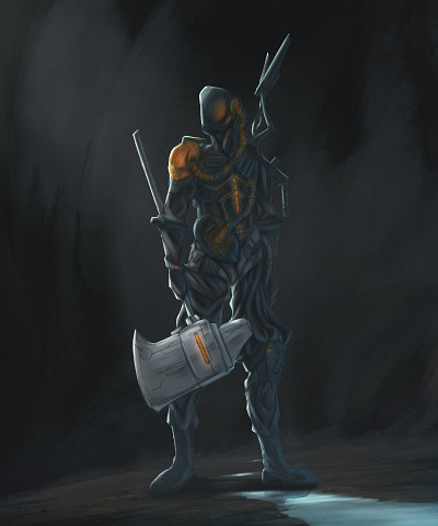 Abyss Diver art character design digitalart digitalpainting fantasy illustration
