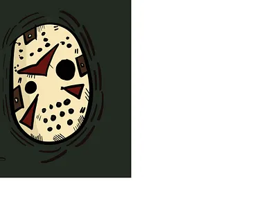 Sketchy Jason halloween horror ipad jason sketch