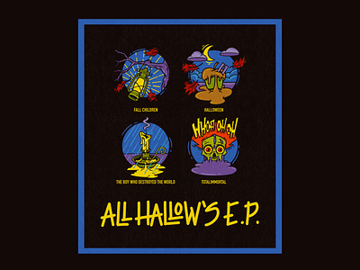 AFI Album Art Tribute afi album art digital art halloween horror horror art illustration music music art october punk punk rock songs