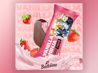 Concept Banner Design "Vanilla Ninja" banner banner design design graphic design