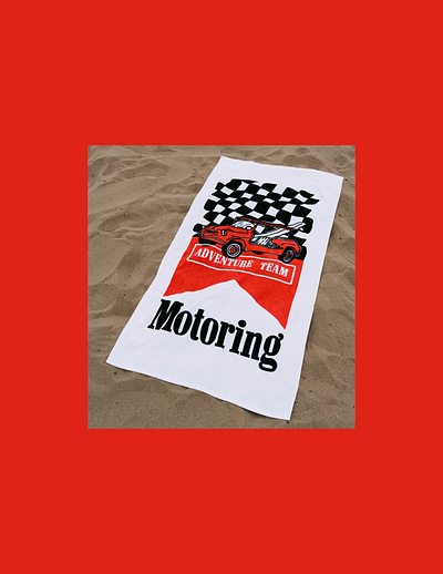 The Motoring Club design graphic design illustration typography