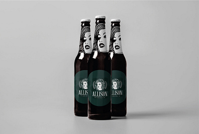 Allison: Label Design beer branding graphic design identity label labeldesign packaging product