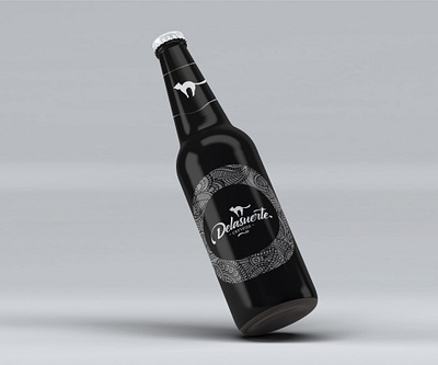 Delasuerte: label design beer brand graphic design label labeldesign product